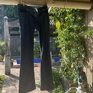 Mid Rise DarK Denim Jeans